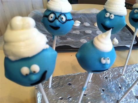 Smurf Cake Pops - CakeCentral.com