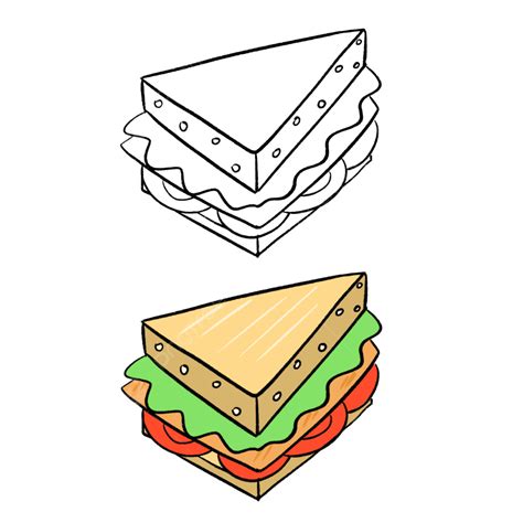 Sandwich Drawing