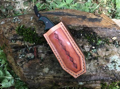 Custom Leather Knife Sheath American Made - Etsy