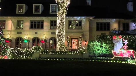 Highland Park Christmas Lights - YouTube