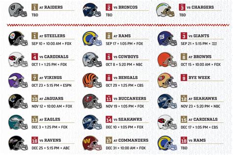 San Francisco 49ers 2023 2024 Schedule - Image to u