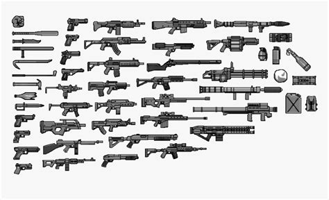 All Guns In Gta V, HD Png Download - kindpng