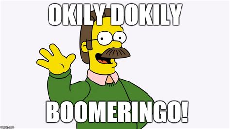 Ned Flanders Gif Okily Dokily - Draw-internet