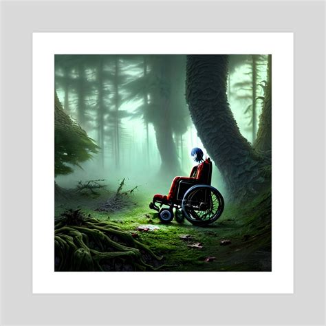 Scary forest, an art print by Rafal Mly - INPRNT