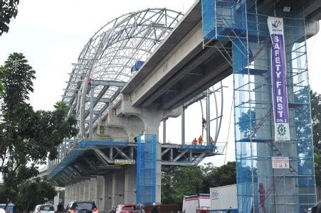 Construction of LRT in Palembang reaches 40 percent - Business - The ...