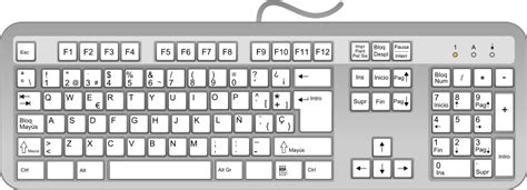 keyboard outline clipart 20 free Cliparts | Download images on ...