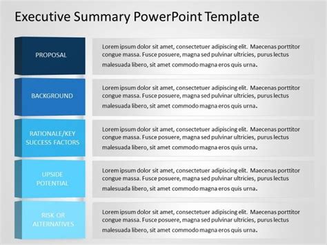 Pin on Executive Summary PPT & Google Slides Templates