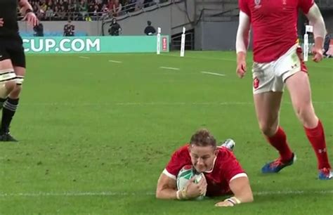 Wales get a try at Rugby World Cup 2019 South Africa Springboks Wales ...