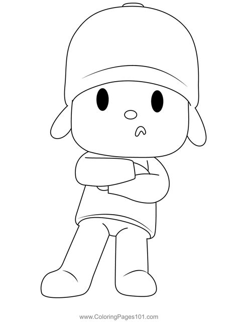 Pocoyo Coloring Pages Tv Film Pocoyo Printable Hot Sex Picture | Porn ...