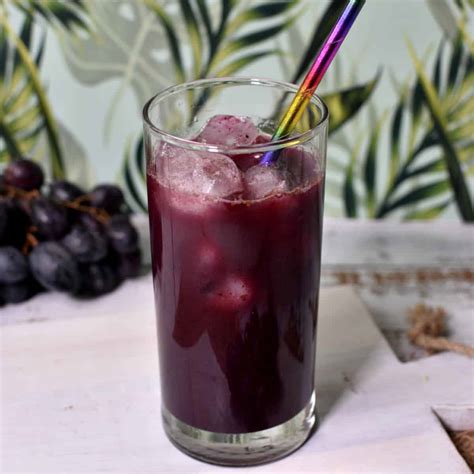 Grape Juice Recipe (how to make the healthiest way)