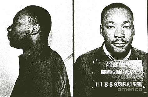 Martin Luther King Jr. mugshot 1963 Photograph by Orca Art Gallery ...