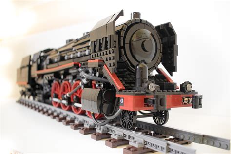 [moc] Lego Pneumatic Steam Locomotive Lego Technic Model Team And ...