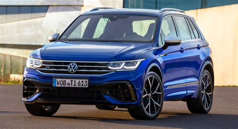 2021 VW Tiguan R Is Quicker Than The First-Gen Porsche Cayenne Turbo S ...