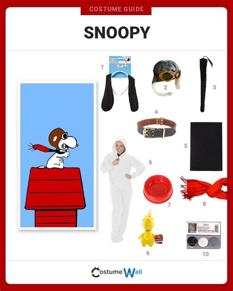 Dress Like Snoopy Costume | Halloween and Cosplay Guides