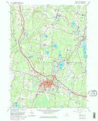 Map of Monticello, NY in 1966 | Pastmaps