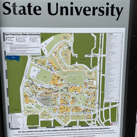 Sfsu Campus Map