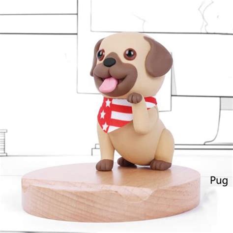 Cutest Pug Office Desk Mobile Phone Holder