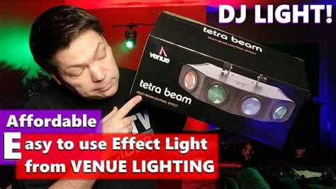 Tetra Beam - New From Venue Lighting! Affordable DJ LIGHTS - Venue ...