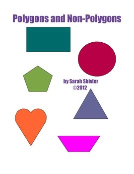 Polygons and Non-Polygons Sort & Posters by Sarah Shivler | TpT