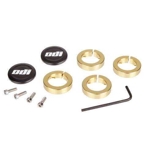 ODI Clamps for MTB Grips Lock Jaws Gold | Maciag Offroad