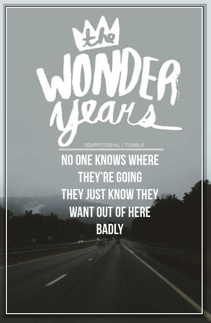 The Wonder Years Band Quotes. QuotesGram