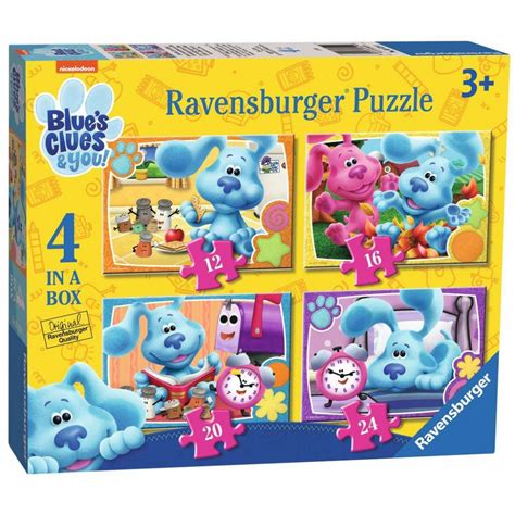 Blue's Clues Ravensburger puzzle 4 x 42pc