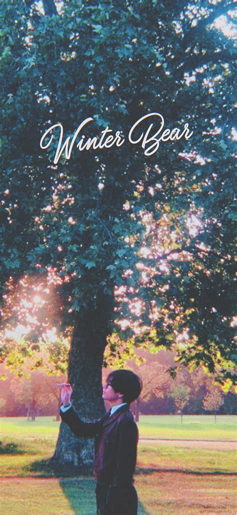 Winter Bear by V amei está música | Kim taehyung wallpaper, Foto bts ...