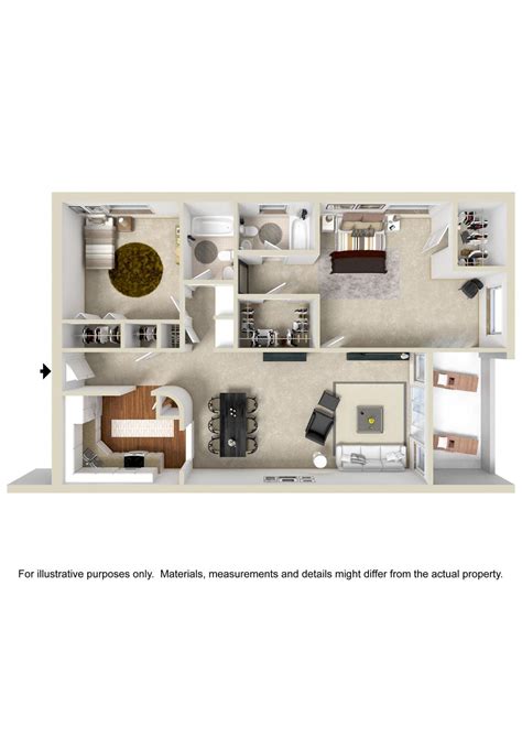 Floor Plans - Carriage Hill Apartments