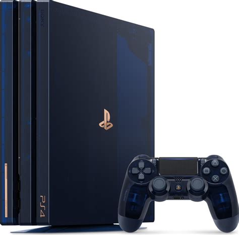 Sony Playstation 4 Pro - 2TB 500 Million Limited Edition blue | Price ...