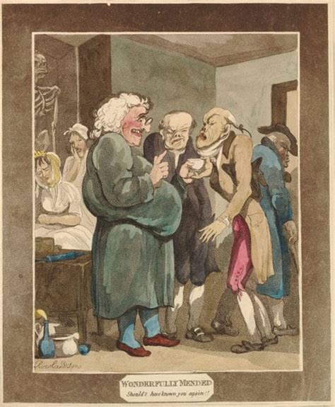 Nine Caricatures by Thomas Rowlandson - Art Fund