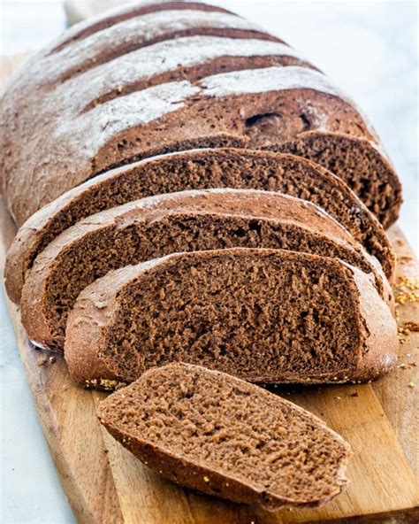 Dark Rye Bread - Jo Cooks