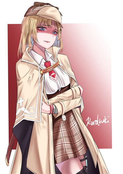 Amelia Watson [FANART] Ver. 2 by Kurotsuki-Arts on DeviantArt