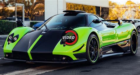 Green Pagani Zonda Cinque Delivered In The U.S. | Carscoops