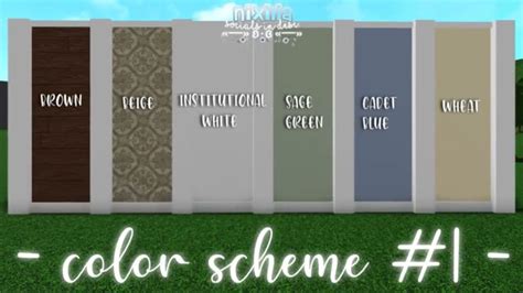 There is no SAGE GREEN in bloxburg | House color schemes, House color ...