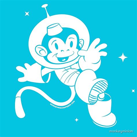 "Space Monkey" by monkeyminion | Redbubble