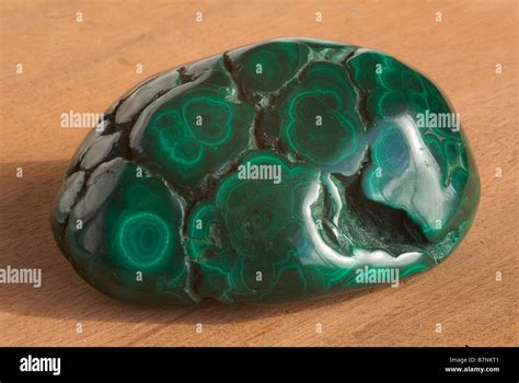 Malachite mineral specimen, polished boulder Stock Photo - Alamy