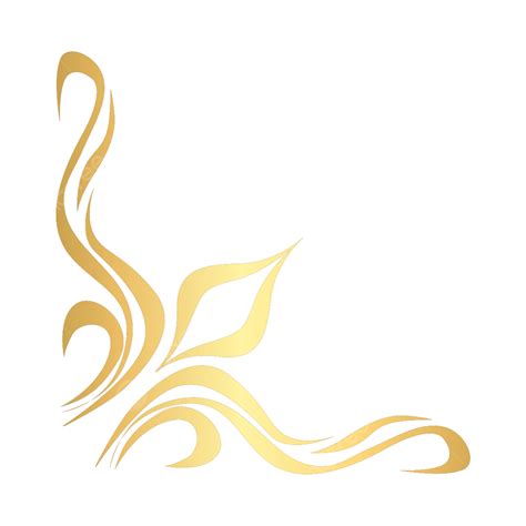 Transparent Gold Corner Border Png Download Gold Corner Border Png ...