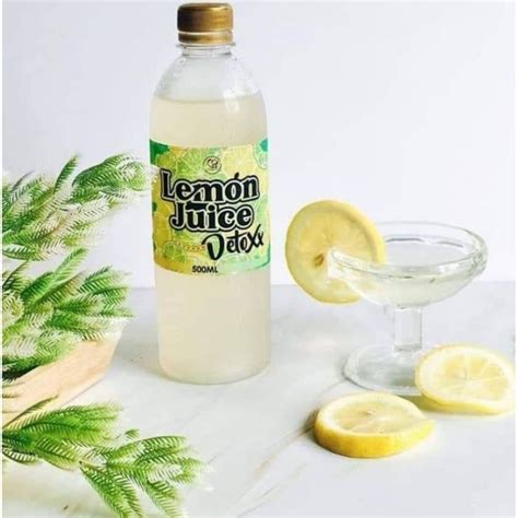 LEMON JUICE DETOX 50/ML | Shopee Malaysia