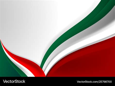 Mexico flag background Royalty Free Vector Image