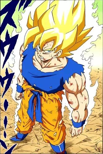 Son Goku Super Saiyan (Namek Saga) (Manga) | Myscaling Wiki | Fandom