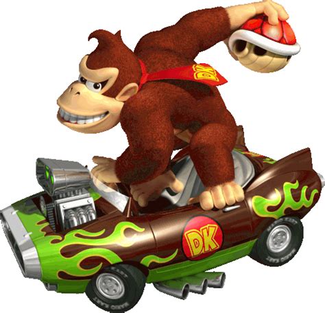 Donkey Kong Mario Kart Wii Sticker - Donkey kong Mario Kart Wii Flame ...