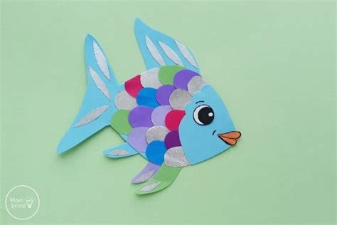 Rainbow Fish Pattern Printable