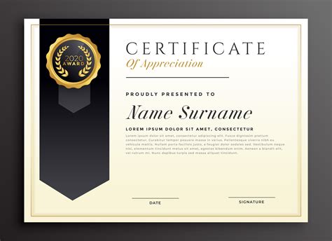 Award Certificate Free Vector Art - (8,608 Free Downloads)