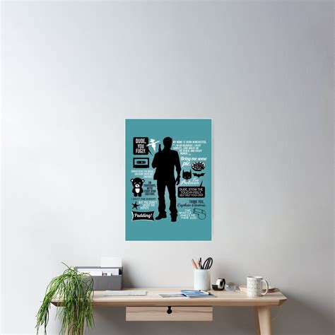 "Dean Winchester Quotes" Poster for Sale by aviaa | Redbubble