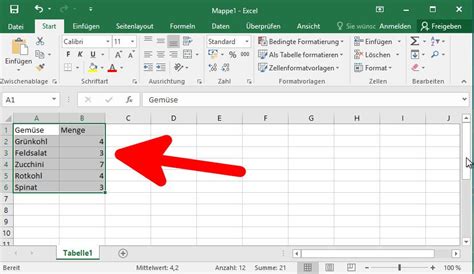 Excel-Tabelle erstellen – so geht's