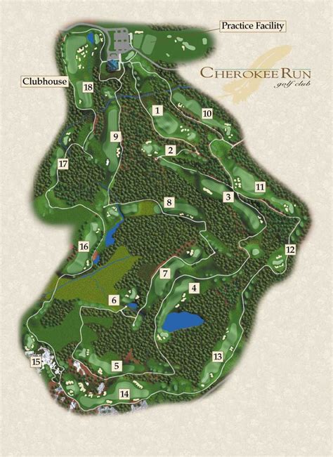 Hole Descriptions - Cherokee Run Golf Club