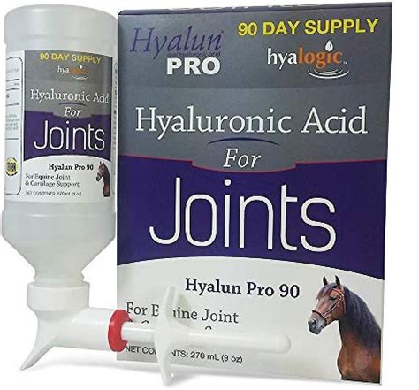 HYALUN Pro Hyaluronic Acid Joint Support Liquid Horse Supplement, 270 ...