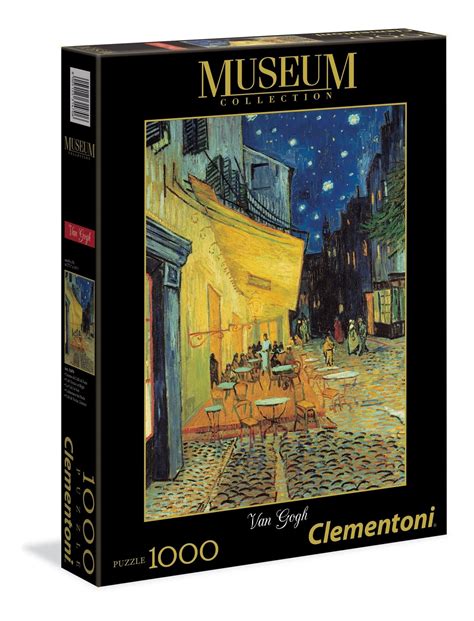 Puzzle 1000 Museum Collection: Van Gogh - Cafe terraces at night at Mepel