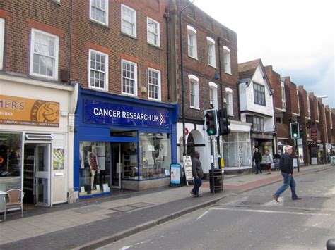 St Albans, Cancer Research UK Shop High... © Roy Hughes :: Geograph ...