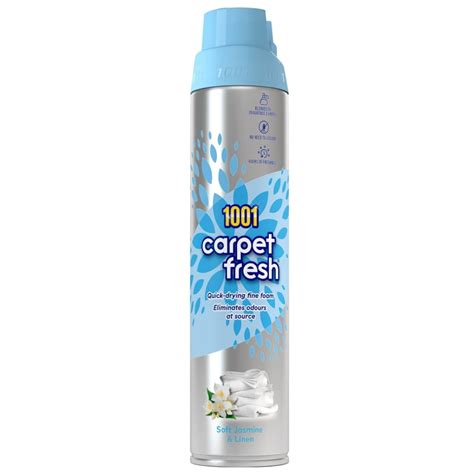 1001 Carpetfresh Fresh Linen & White Flowers | Carpet Cleaner - B&M